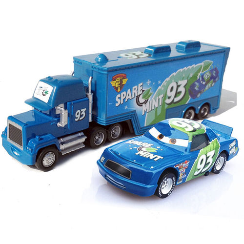 Disney PIXARまとめ売り セット + ラスト 2PCS Disney Pixar Cars No.93 Spare Mint Hauler Truck Die-cast